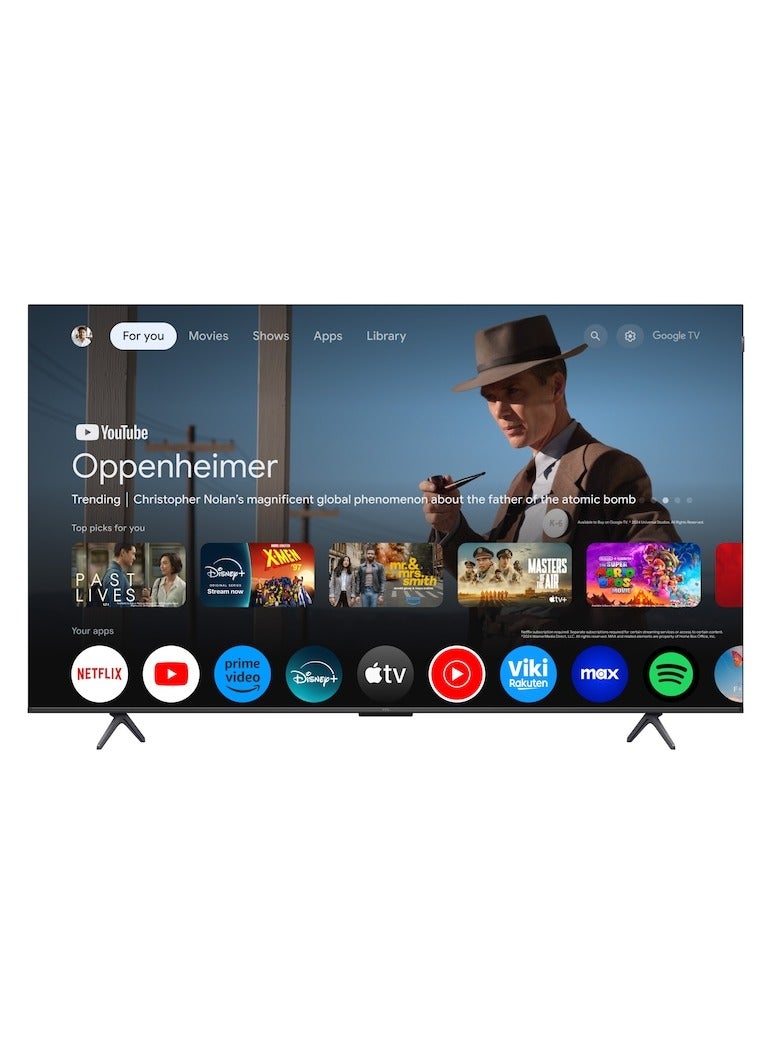 TCL - 55-Inch P8K QLED 4K UHD Smart TV | Google TV, 144Hz, HDR10+, AiPQ Pro Processor, ONKYO 2.1 Audio, Dolby Atmos, DTS Virtual:X, Slim Uni-body (2025 Model) 55P8K black - Image 1