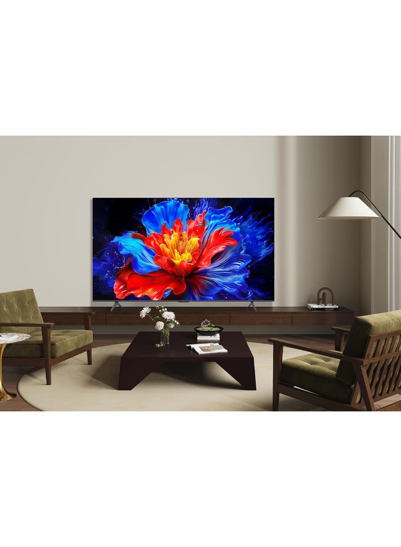 TCL - 55-Inch P8K QLED 4K UHD Smart TV | Google TV, 144Hz, HDR10+, AiPQ Pro Processor, ONKYO 2.1 Audio, Dolby Atmos, DTS Virtual:X, Slim Uni-body (2025 Model) 55P8K black - Image 1