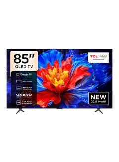 TCL 85-Inch P8K QLED 4K UHD Smart TV | Google TV, 144Hz, HDR10+, AiPQ Pro Processor, ONKYO 2.1 Audio, Dolby Atmos, DTS Virtual:X, Slim Uni-body (2025 Model) 85P8K black  - Image 1