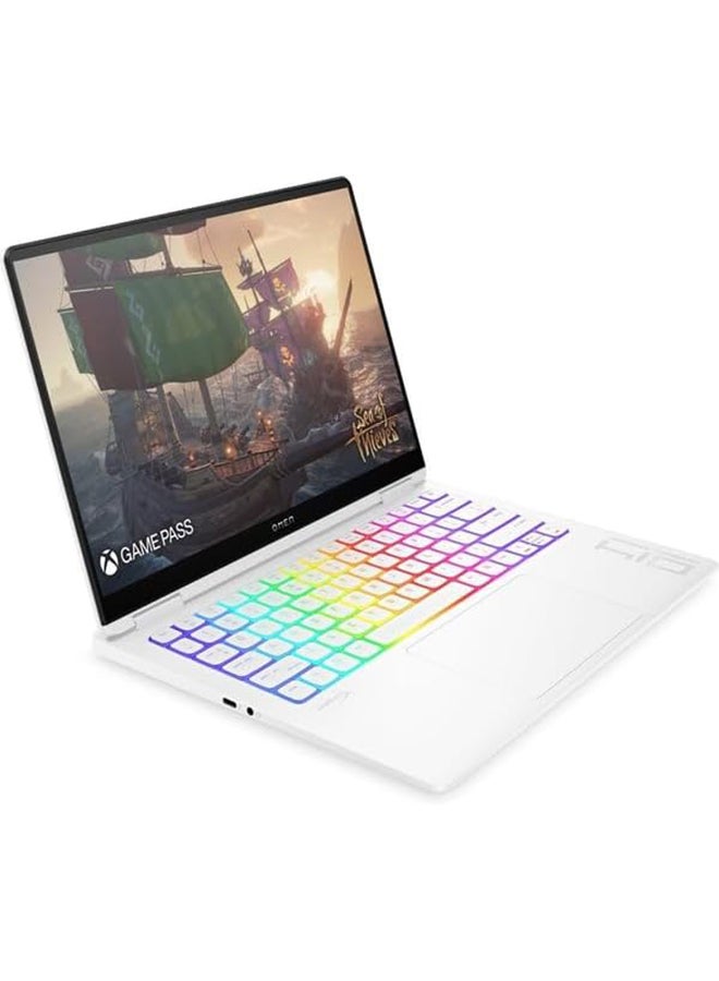 HP - Renewed - OMEN Transcend 14 Gaming Laptop With 14-Inch 2.8K Display, Core Ultra 7 Processor/Quad Core/16GB RAM/1TB SSD/Geforce RTX 4060 Graphics/windows 11 English White - Image 1