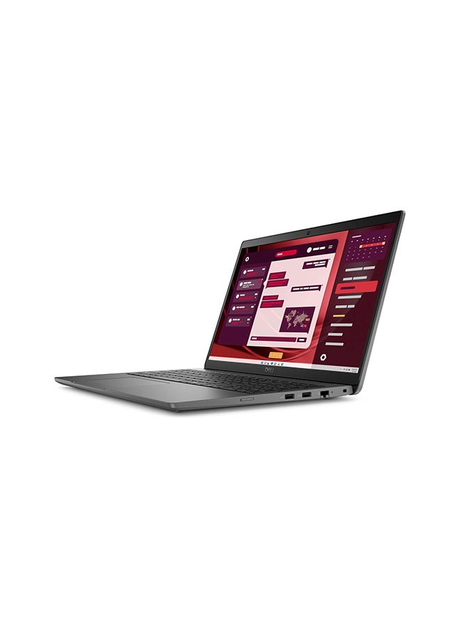DELL Latitude 3550 Laptop With 15.6 Inch Display,Core i7-1355U Processor/8GB RAM DDR5/512GB SSD/Intel Iris XE Graphics/DOS(Without Windows)/  black English/Arabic Black  - Image 2