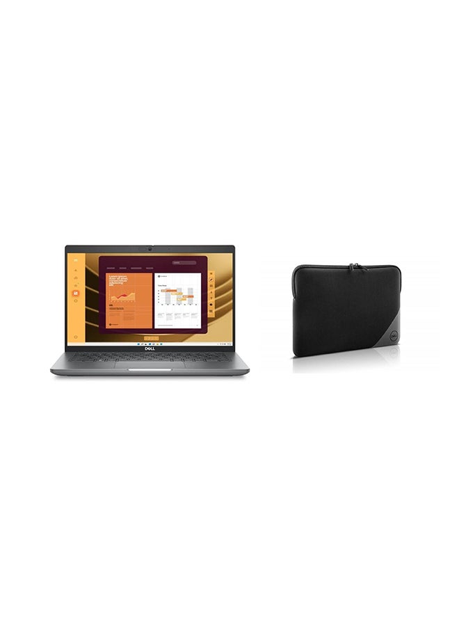 DELL Latitude 3550 Laptop With 15.6 Inch Display, Core i7-1355U Processor/8GB RAM DDR5/512GB SSD/Intel Iris XE Graphics/DOS(Without Windows)+Bag English/Arabic Black  - Image 1