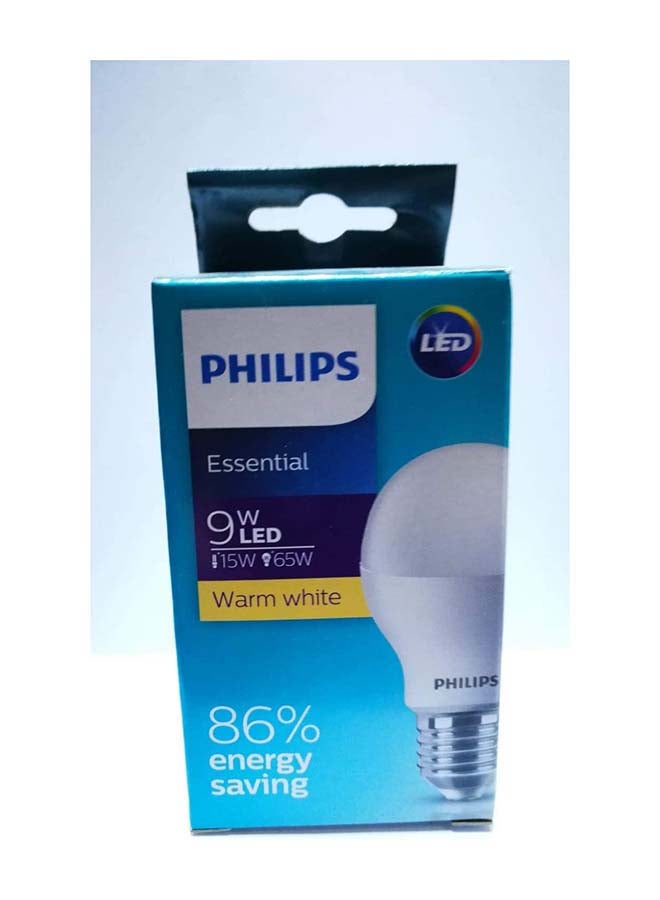Philips ESS LED Bulb, 9W, E27, 3000K, 230V, Pack of 4, Warm White  - Image 5