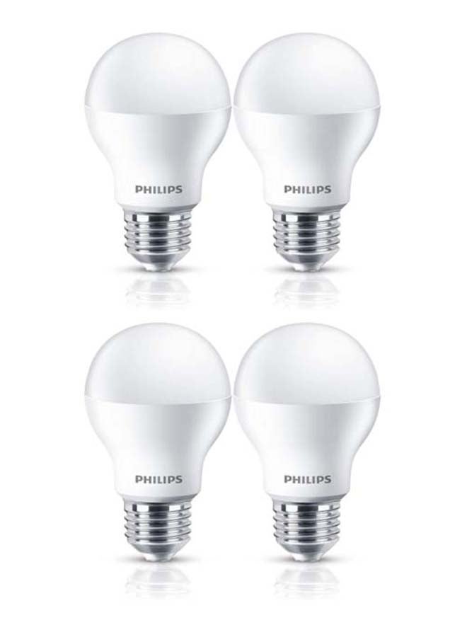 Philips - ESS LED Bulb, 9W, E27, 2500K, 230V, Pack of 4, Cool Day Light - Image 1