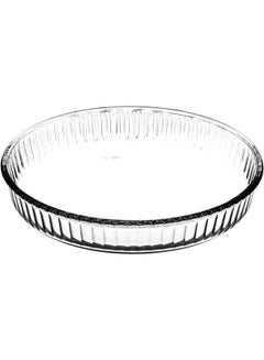 Pasabahce Round Oven Dish 31.9 cm-Clear clear 31.9cm  - Image 2