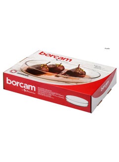 Pasabahce Oval Oven Dish 30.6x21.6 cm-Clear clear 30.6x21.6cm  - Image 2