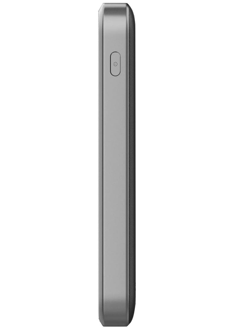 ZTE - U50 Pro 5G WiFi Mobile Hotspot Router, Unlock with SIM Card Slot WIFI 6 With10000mAh 3600Mbps NSA+SA grey - Image 1