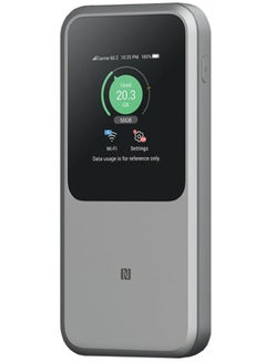 ZTE U50 Pro 5G WiFi Mobile Hotspot Router, Unlock with SIM Card Slot WIFI 6 With10000mAh 3600Mbps NSA+SA grey  - Image 2