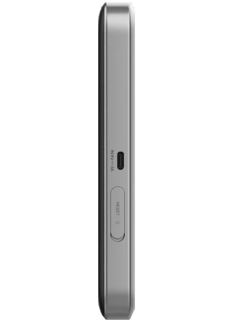 ZTE - U50 Pro 5G WiFi Mobile Hotspot Router, Unlock with SIM Card Slot WIFI 6 With10000mAh 3600Mbps NSA+SA grey - Image 1