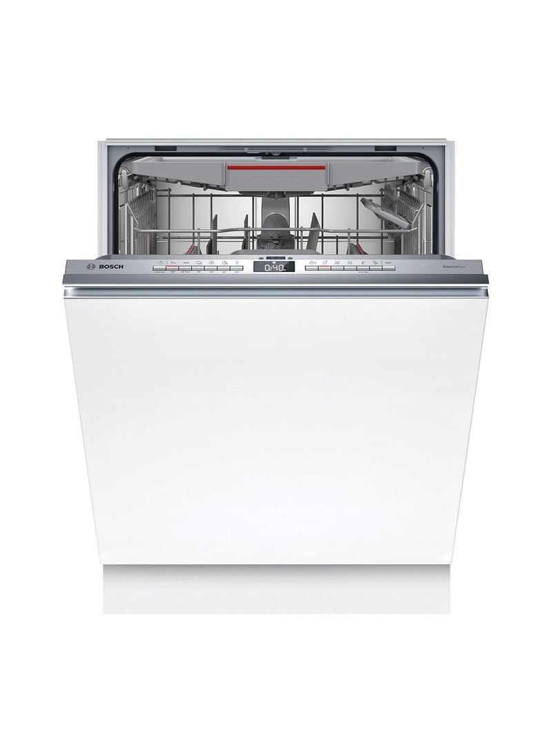 BOSCH Series 4 Fully-Integrated Built- In Dishwasher, 60 cm, 6 Programmes, HomeConnect for Remote Monitoring and Control SMV4HMX65M White - Image 1