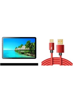 MiOne A9 TAB 16GB RAM 256GB ROM| 11-Inch HD Display | 7000 mAh Battery| Dual 4G Sim WITH Fast Charging Cable - Blue  - Image 2