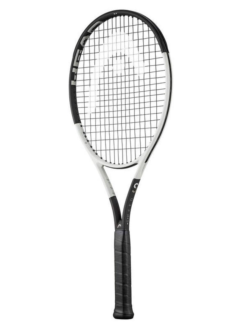 هيد مضرب تنس Speed ​​MP - مصمم للاعبين ذوي الأداء السريع، يتميز بوزنه المثالي وأدائه العالي ومتانته. متوفر بمقبض مقاس 3 لتحكم أفضل وراحة أكبر. مثالي للاعبين الذين يبحثون عن معدات عالية الجودة بأداء موثوق. - Image 1