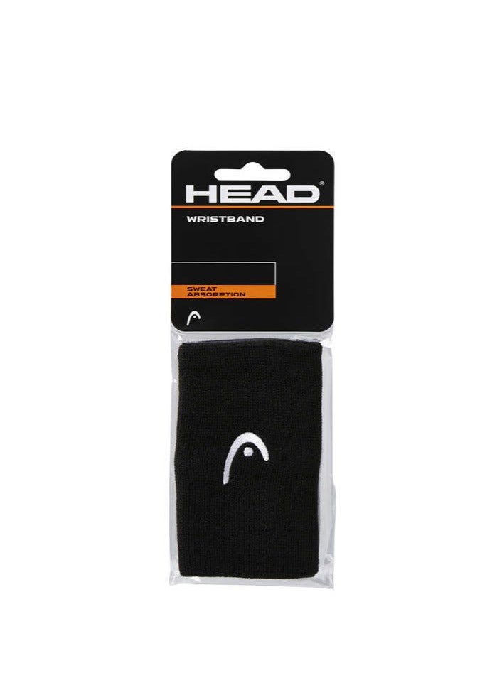 هيد HEAD Wristband - with added sweat absorption, 5 inches, pack of 2 pcs 