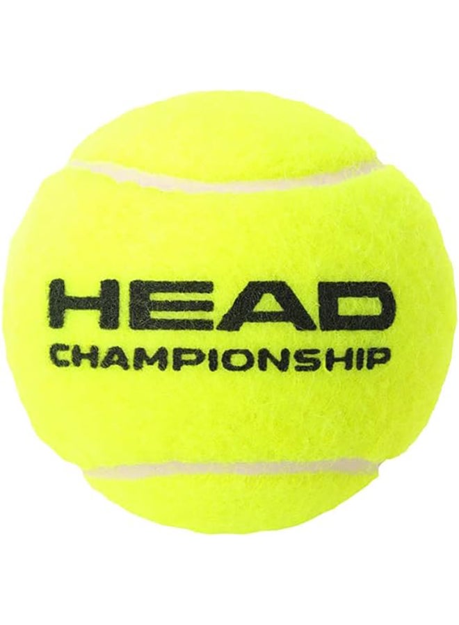 HEAD Championship Tennis Ball | Size: 1 Can - 3 Balls | Material: Wool | For Beginner | Durable | Court Training | Perfect for Every Surface ‎One Size none  - Image 5