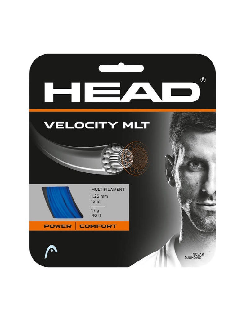 هيد خيط تنس فيلوسيتي MLT - بقوة متفجرة وإمكانية دوران عالية، 1.25 مم - 17 قياس - Image 4