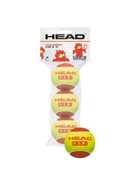 HEAD TIP Red Balls - for kids between 5 and 8 years old
