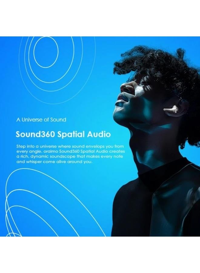 Oraimo - SpaceBuds Pro Hybrid ANC Wireless Earbuds OTW-930 Space grey - Image 1