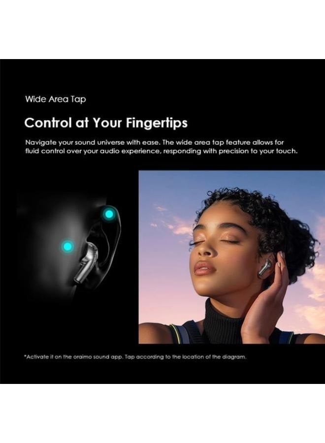 Oraimo - SpaceBuds Pro Hybrid ANC Wireless Earbuds OTW-930 Space grey - Image 1