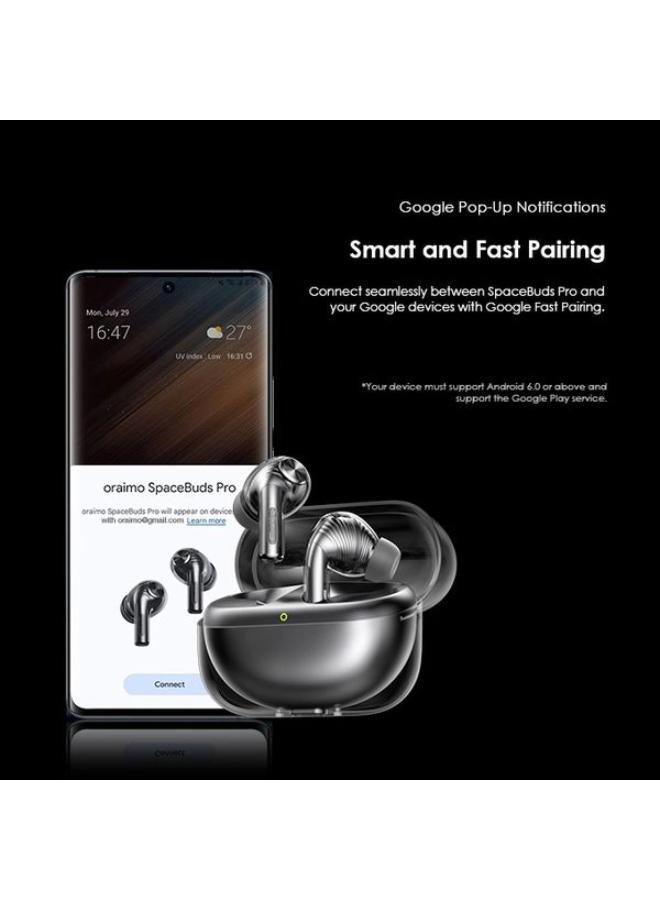 Oraimo - SpaceBuds Pro Hybrid ANC Wireless Earbuds OTW-930 Space grey - Image 1