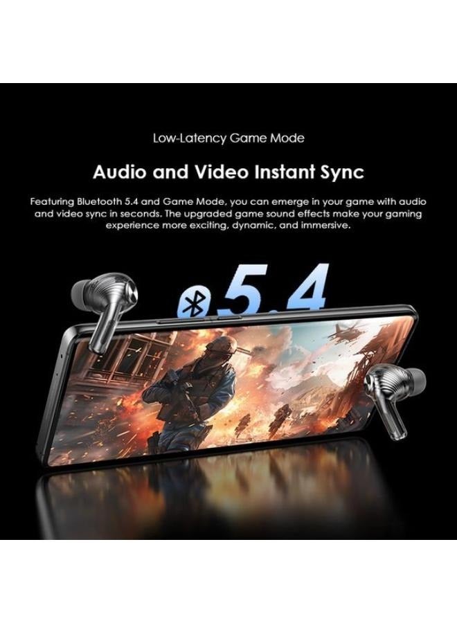 Oraimo - SpaceBuds Pro Hybrid ANC Wireless Earbuds OTW-930 Space grey - Image 1