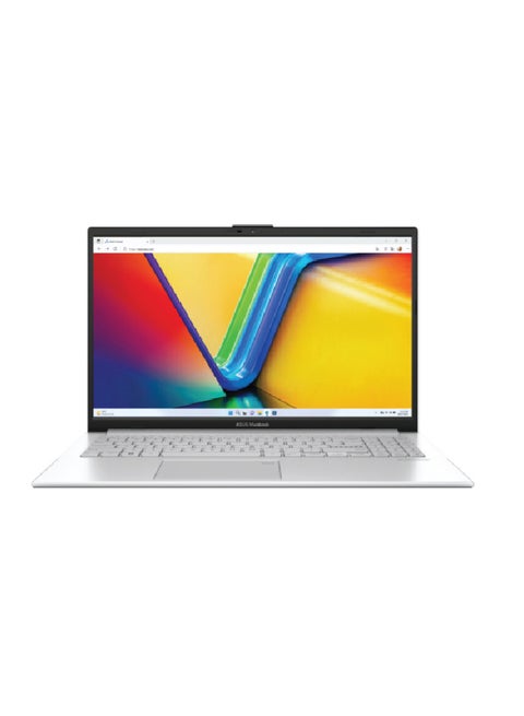 Vivobook Laptop With 15.6 Inch Full HD(1920X1080) Display, Core i5-1334U Processor/8GB RAM DDR5/ 512GB SSD/Intel Graphics/DOS(Without Windows)/ English/Arabic Silver