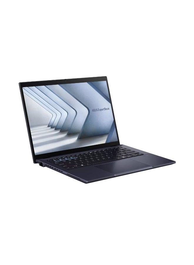 أسوس Expertbook laptop with 14 Inch WUXGA(1920x1200) Display, Core i7-1355U Processor/32GB RAM DDR5/1TB  SSD/Intel Iris X Graphics/DOS(Without Windows) English/Arabic Black  - Image 2