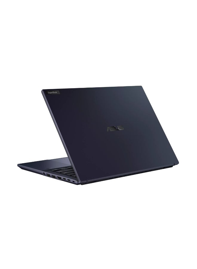 أسوس - Expertbook laptop with 14 Inch WUXGA(1920x1200) Display, Core i7-1355U Processor/32GB RAM DDR5/1TB  SSD/Intel Iris X Graphics/DOS(Without Windows) English/Arabic Black - Image 1