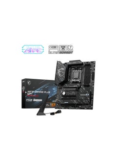 MSI X870 GAMING PLUS WIFI Motherboard - AMD X870 Chipset, AM5 Socket, Supports AMD Ryzen™ 9000/8000/7000 Series, Up to 256GB DDR5 (8200-5600 MT/s), PCIe 5.0, 3x M.2, 4x SATA 6Gb/s, Wi-Fi 7, 5G LAN, Bluetooth 5.4, 4x USB 40Gbps Type-C, Realtek ALC897 Audio, RGB & EZ Debug LEDs | 911-7E47-005  - Image 2
