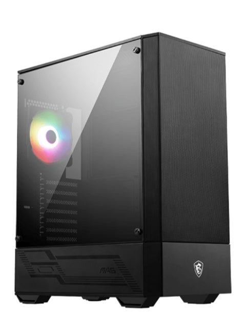 MAG Forge 110R Gaming PC Case – ARGB Lighting, ATX/M-ATX/ITX Support, 6-Fan Capacity, Magnetic Dust Filters, Tool-less Side Panel, 240mm Radiator Support, 2.5" SSD & 3.5" HDD Storage, Optimized Airflow, Up to 330mm GPU, 160mm CPU Cooler Height, 200mm PSU Length | 306-7G16R21-809
