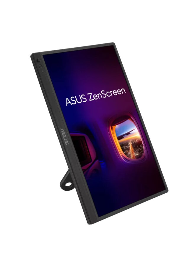 ZenScreen MB169CK Portable Monitor, 15.6" IPS Display, FHD Resolution, 60Hz Refresh Rate, 5ms (GtG) Response Time, 262K Color Display, Trace Free & SPLEDID Technology, Black | 90LM0AZ3-B01171 Black