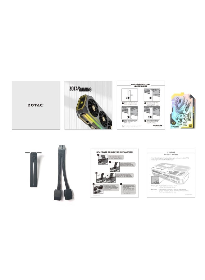 زوتاك - GAMING GeForce RTX 5070 SOLID OC 12GB GDDR7 Graphics Card, 6144 CUDA Cores, 2542 MHz Boost Clock, PCIe 5.0, IceStorm 2.0 Cooling, Triple DisplayPort 2.1b, HDMI 2.1, Quad Display Support, 250W Power Consumption, 650W PSU Recommended | ZT-B50700J-10P - Image 1