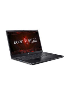Acer Nitro V ANV15 Gaming Laptop With 15.6 Inch Full HD(1920x1080) IPS 144Hz Display, Core i7-13620H Processor/16GB DDR5 RAM/1TB SSD/6GB NVIDIA GeForce RTX 4050 Graphics/Windows 11 Home+Curved Nitro Gaming Monitor/ English/Arabic Black  - Image 2