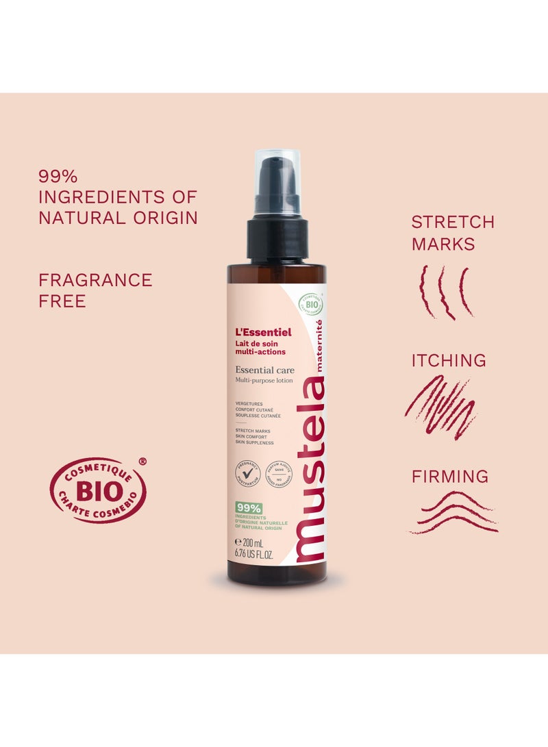 Mustela Bio Organic Maternity Essential Care Multi-Purpose Lotion  - Image 3