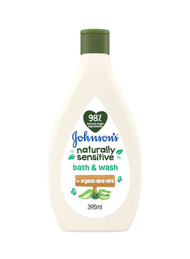 Johnson's Baby Naturally Sensitive Bath And Wash - 295ml - Image 1