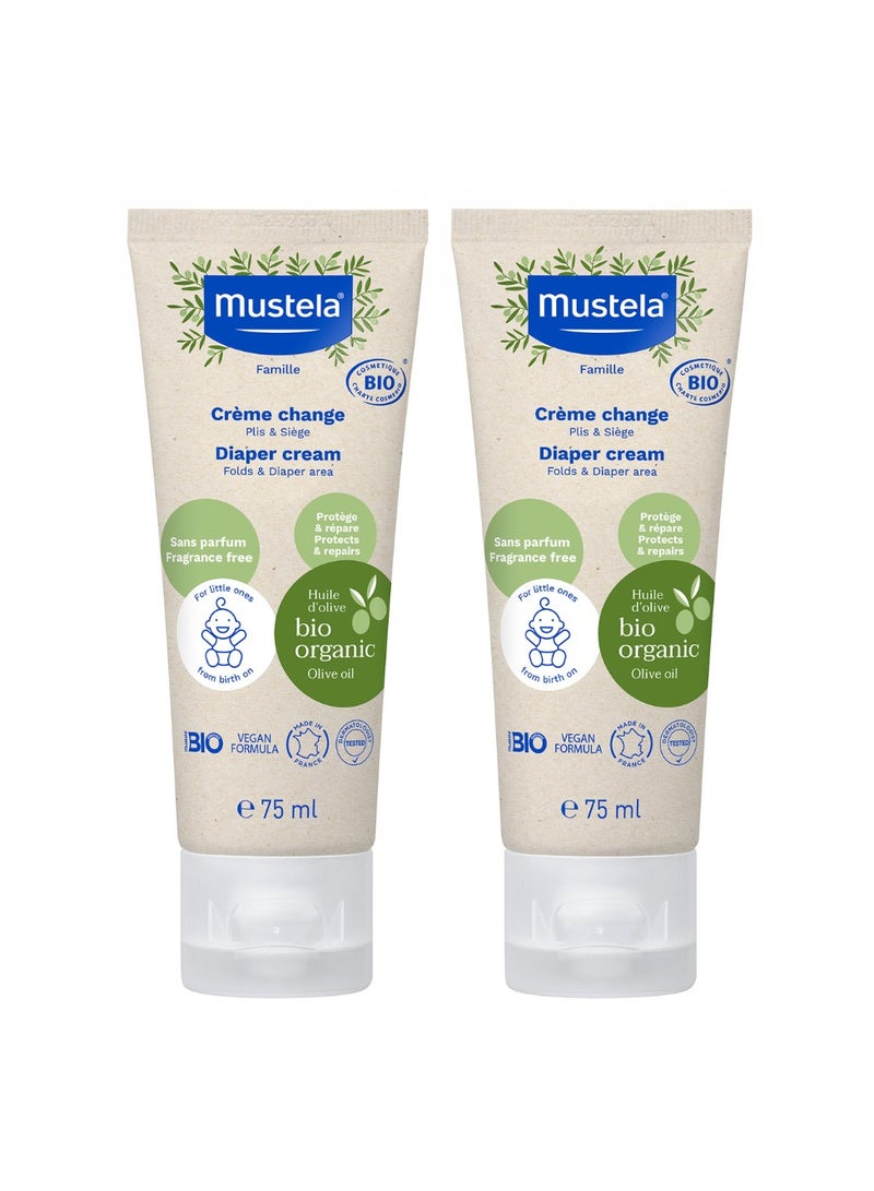 Mustela Bio Organic Baby Natural Diaper Cream - Image 1