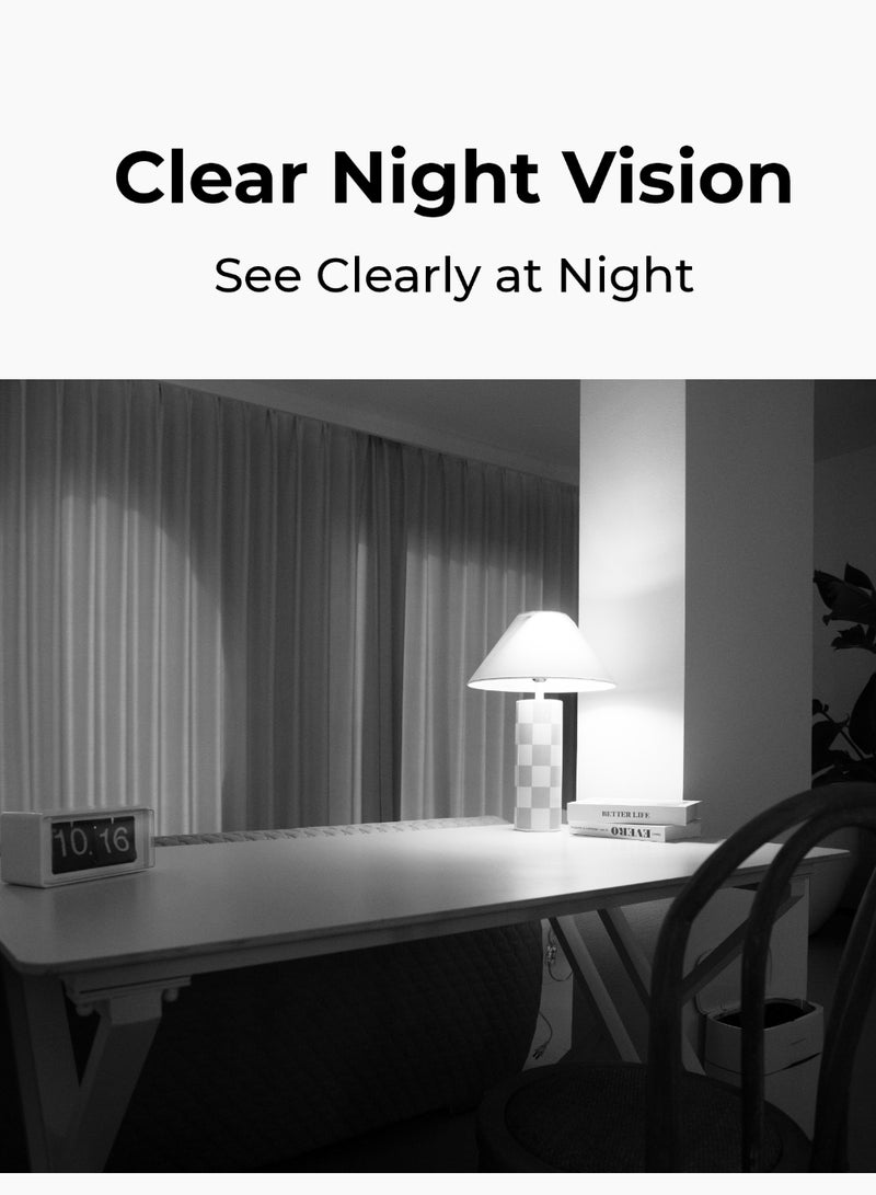 ريولينك Indoor 2K Pan-Tilt Security Camera, 4MP Plug-in Pet Camera with 2.4/5GHz WiFi, 360° Baby/Dog Monitor, Person/Pet Detection, Night Vision, 2 Way Audio, E1 Pro  - Image 3