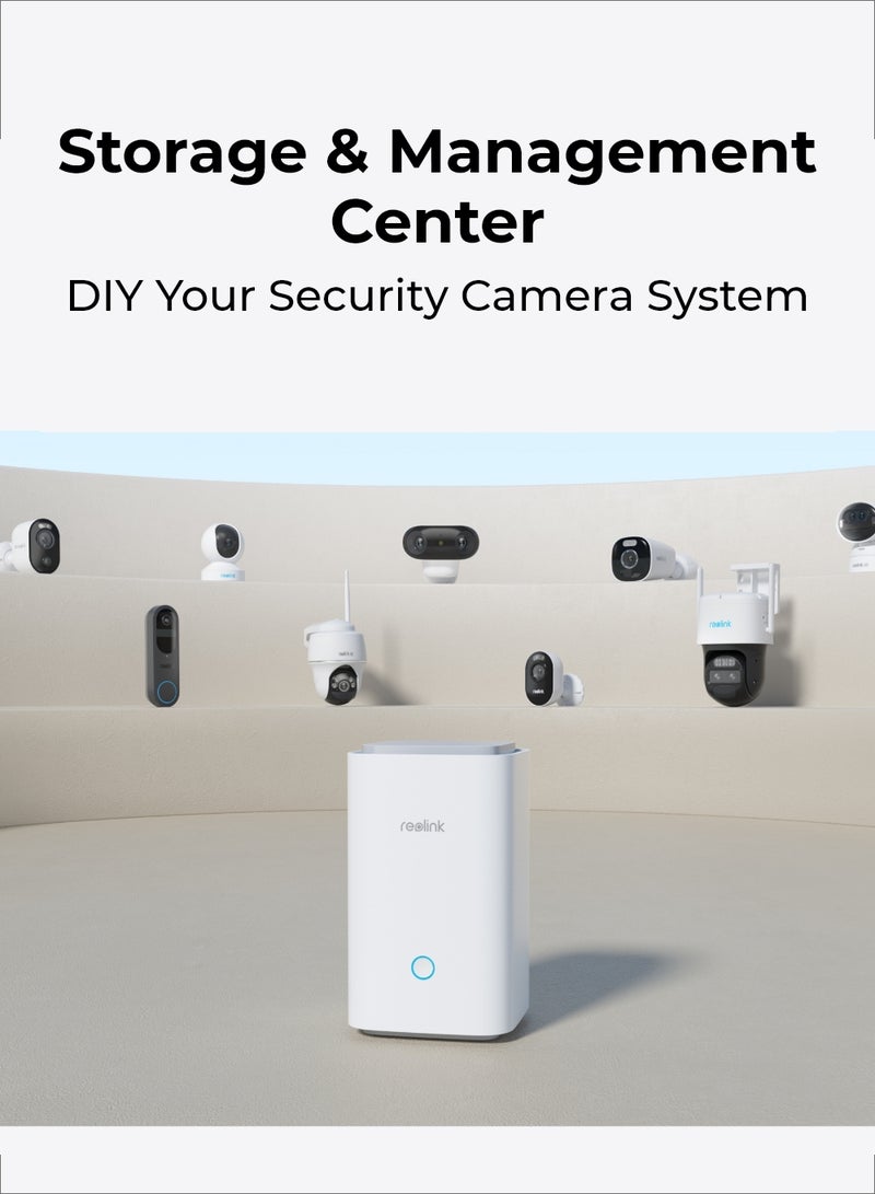 reolink - 4K Security Cameras WiFI Outdoor System, Encrypted 1 Year Local Storage, 5-Month Battery Life, 2.4/5GHz WiFi, No Monthly Fee Argus 3 Ultra+Home Hub - Image 1