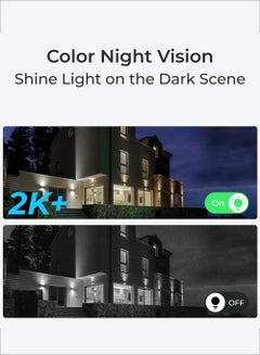 reolink 2K+ Security Camera Wireless Outdoor, Pan Tilt Solar Powered, 5MP Color Night Vision, 2.4/5GHz WiFi, Siren, Waterproof, Argus PT  - Image 3
