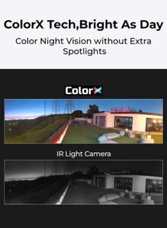 reolink 4K Battery Security Cameras Wireless Outdoor, 8MP Home Security, ColorX Night Vision, 180° Ultra-View, 5G/2.4GHz WiFi 6, AI Detection, Argus 4 Pro  - Image 4