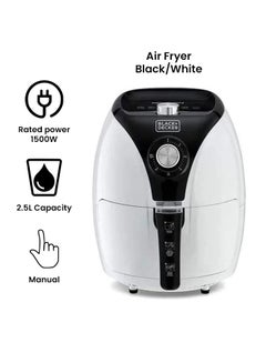 BLACK+DECKER Renewed - Air Fryer 3.6 L 1500 W AF220-B5-WH Black/White  - Image 3
