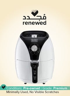 BLACK+DECKER Renewed - Air Fryer 3.6 L 1500 W AF220-B5-WH Black/White  - Image 1