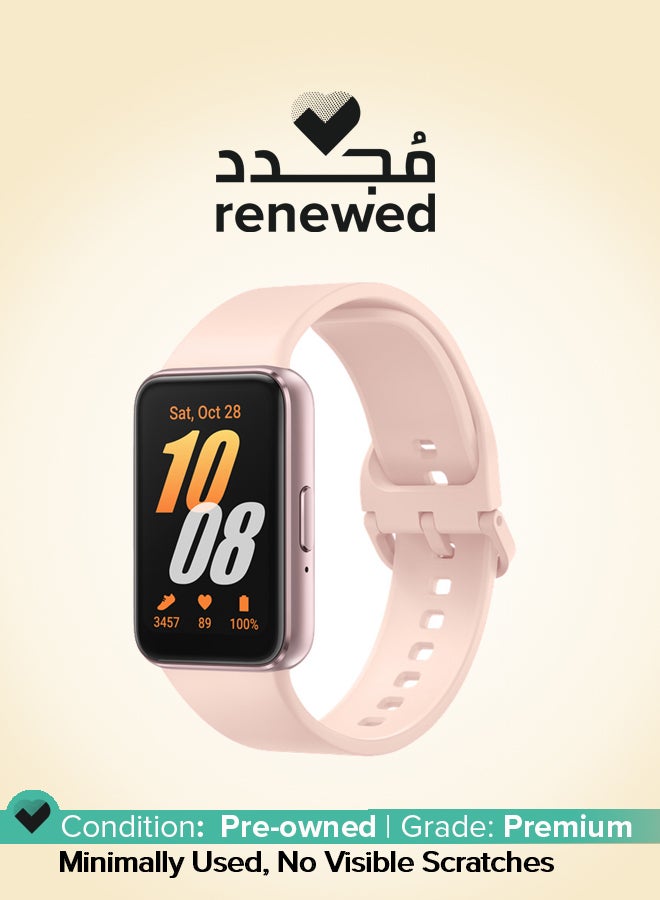 سامسونج Renewed - Fit 3 Smartwatch Pink/Rose Gold  - Image 1