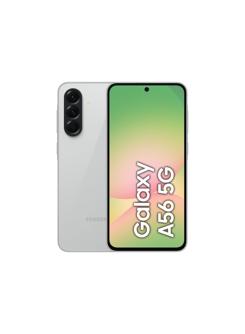 سامسونج Galaxy A56 5G Dual SIM Awesome LightGray 8GB RAM 256GB - International Version  - Image 1