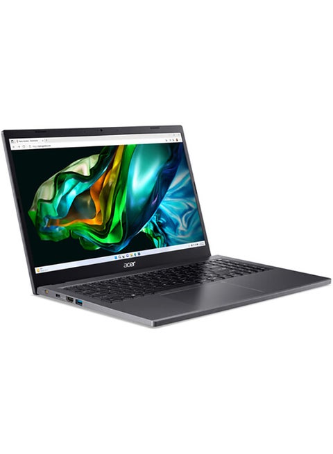 Aspire 5 15 Laptop With 15.6-Inch Full HD Display, Core i5-1335U Processor/8GB RAM/512GB SSD/Intel Iris xe Graphics/Windows 11 Home English Steel Gray