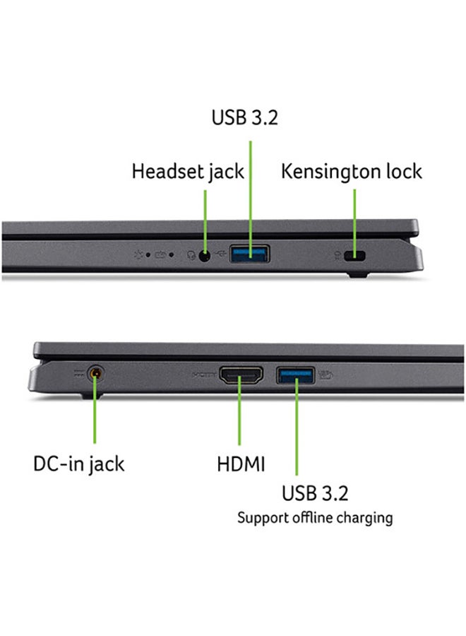 Acer - Aspire 5 15 Laptop With 15.6-Inch Full HD Display, Core i5-1335U Processor/8GB RAM/512GB SSD/Intel Iris xe Graphics/Windows 11 Home English Steel Gray - Image 1