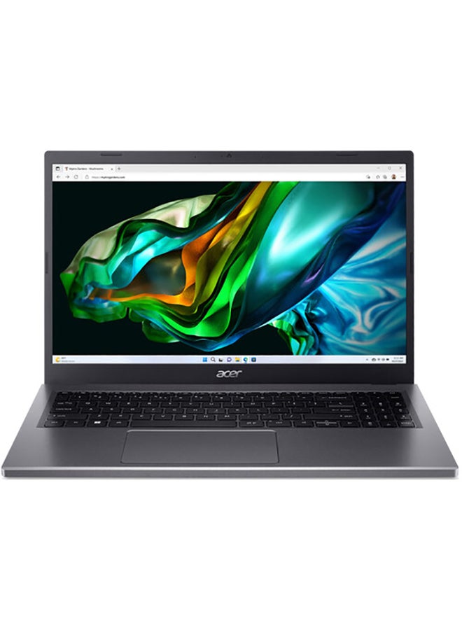 Acer - Aspire 5 15 Laptop With 15.6-Inch Full HD Display, Core i5-1335U Processor/8GB RAM/512GB SSD/Intel Iris xe Graphics/Windows 11 Home English Steel Gray - Image 1