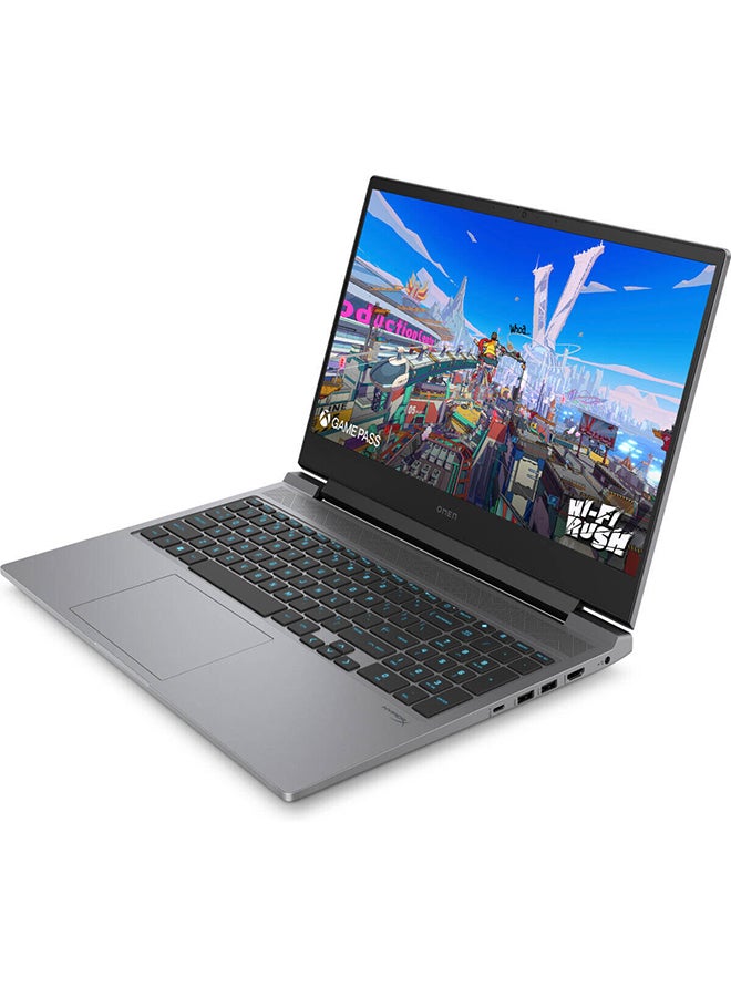 HP Omen 16 Laptop With 16-Inch Full HD Display, Core i7-14650HX Processor/32GB RAM/1TB SSD/NVIDIA GeForce RTX 4060 Graphics/Windows 11 Home English Mica Silver  - Image 2