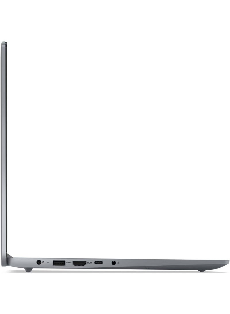 Lenovo - IdeaPad Slim 3  Laptop With 15.6-Inch Full HD Display, Core i3-N305 Processor/8GB RAM/256GB SSD/Intel UHD Graphics/Windows 11 English Arctic Grey - Image 1
