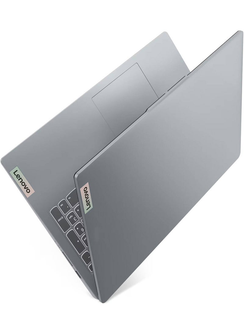Lenovo - IdeaPad Slim 3  Laptop With 15.6-Inch Full HD Display, Core i3-N305 Processor/8GB RAM/256GB SSD/Intel UHD Graphics/Windows 11 English Arctic Grey - Image 1