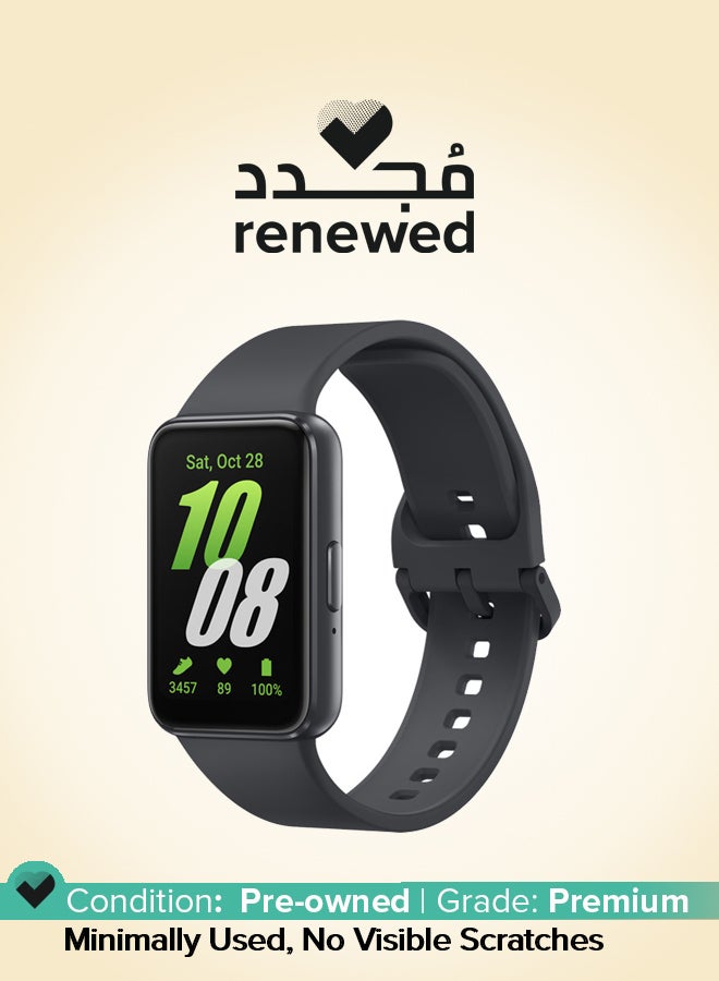 سامسونج Renewed - Fit 3 Smartwatch Gray  - Image 1